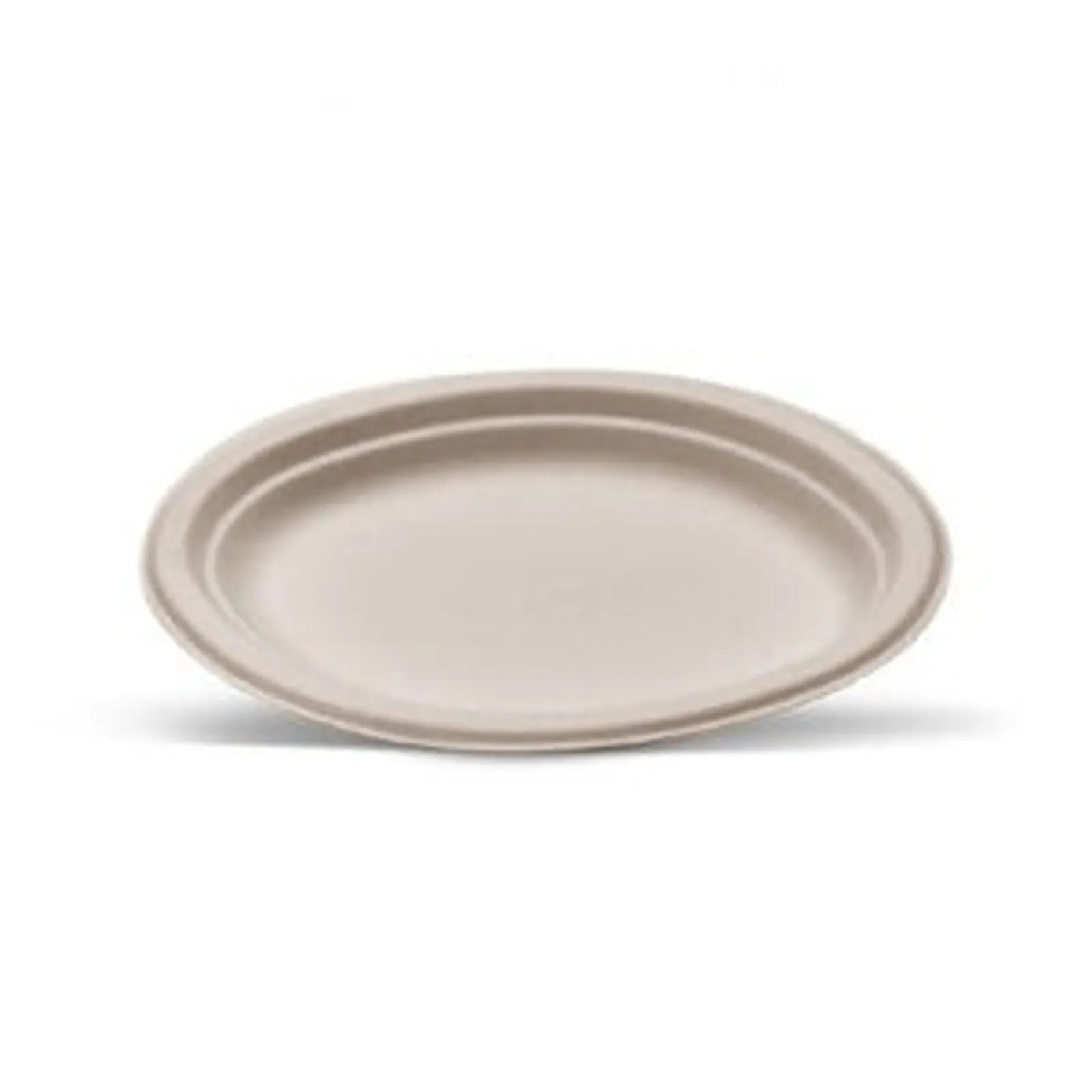 Unbleached Bagasse Plates