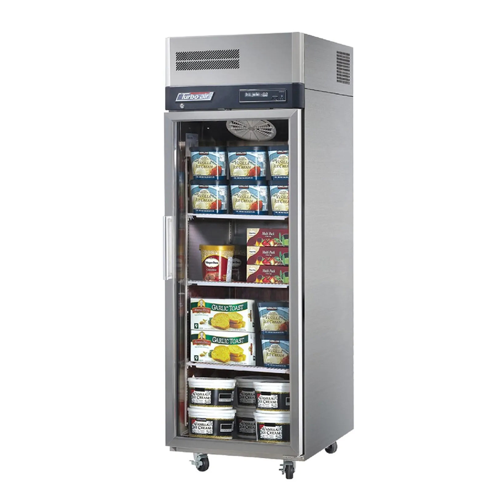 1 Glass Door Upright Freezer