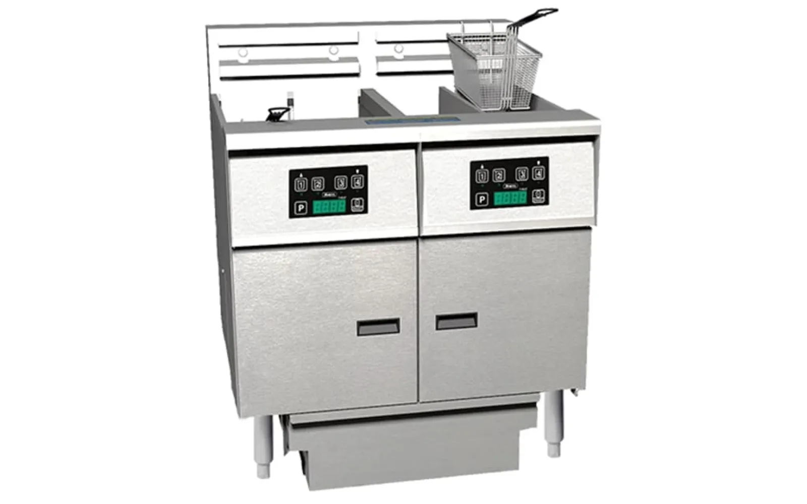 Anets FDAEP214D Platinum Series - 2 Bank Fryer Filter Drawer