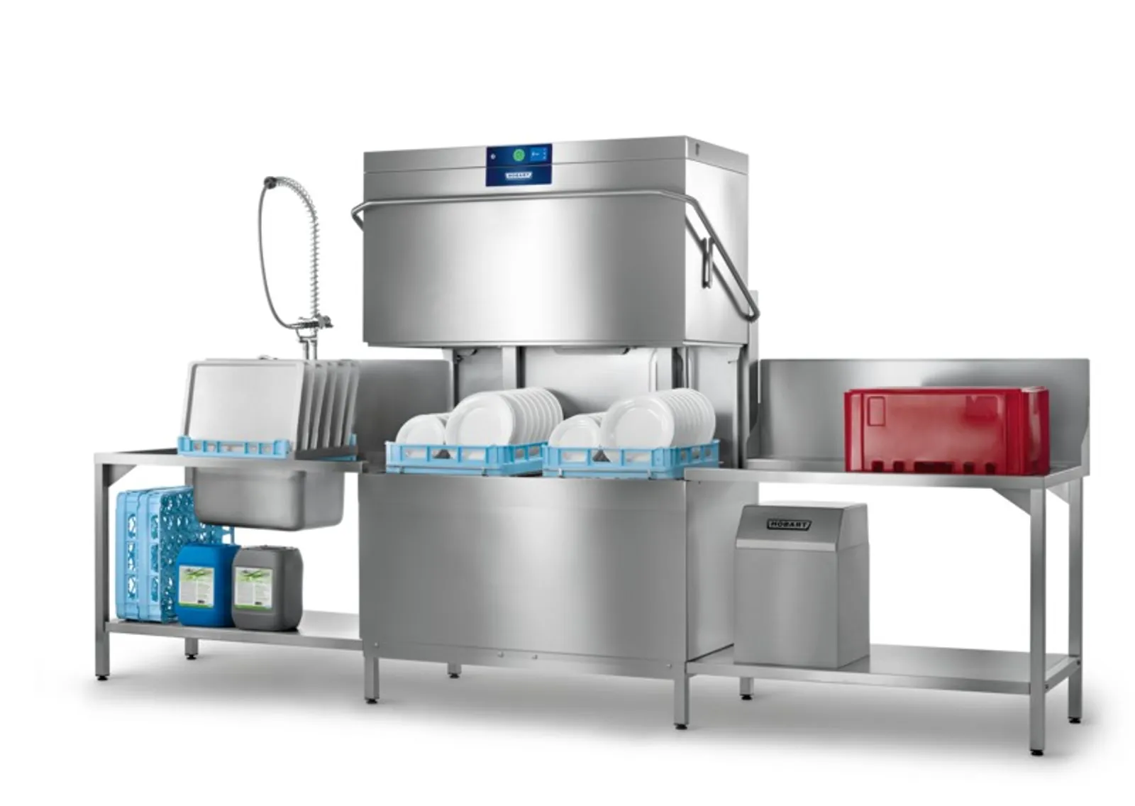 Hobart Profi Twin AMXT-HL Glass & Dishwasher With Auto Hood Lift