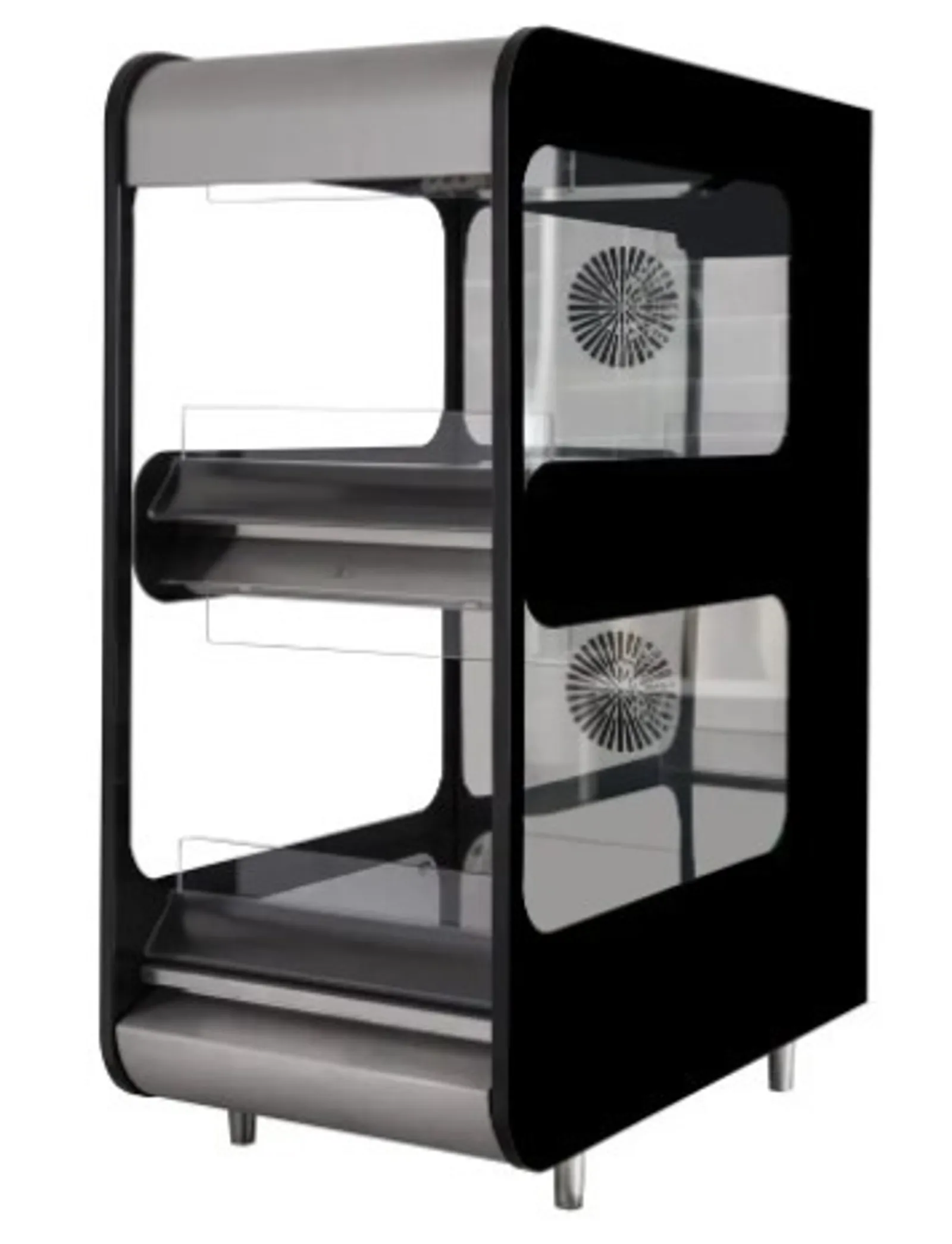 Flexeserve NUE-FXZNA40N2S - 2 Tier Countertop Hot Food Display 356mm