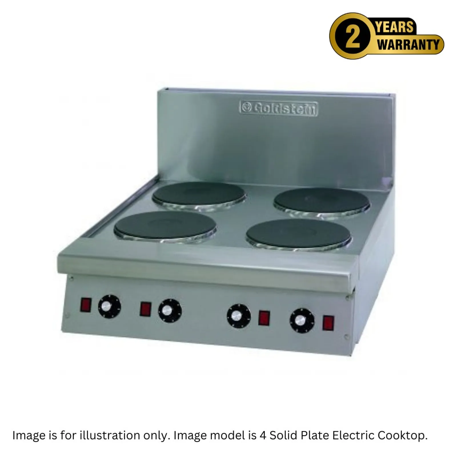 Goldstein PEB2S - 2 Solid Plate Electric Cooktop