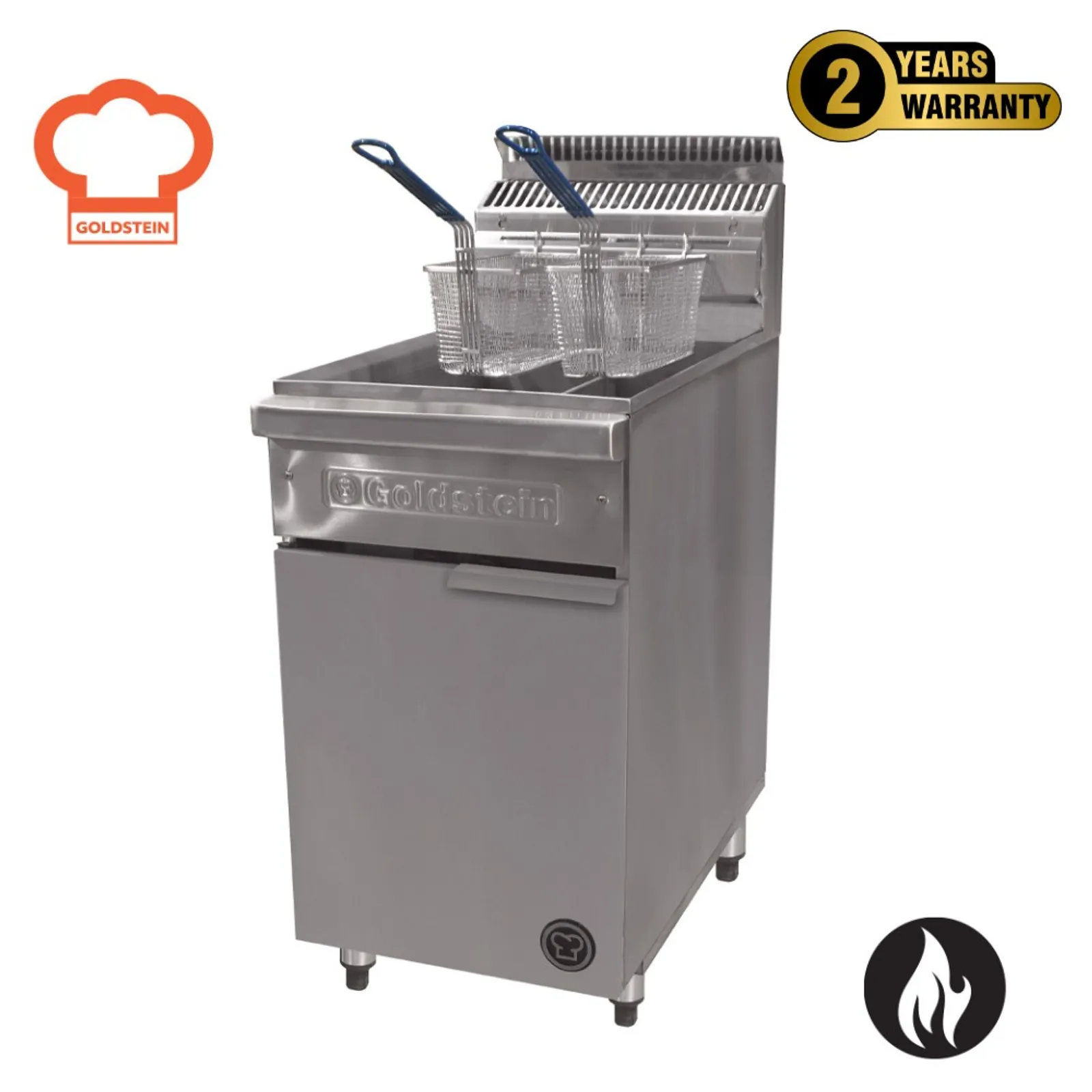 Goldstein VFGTL 800 Series - Split Pan Fryer, High Performace