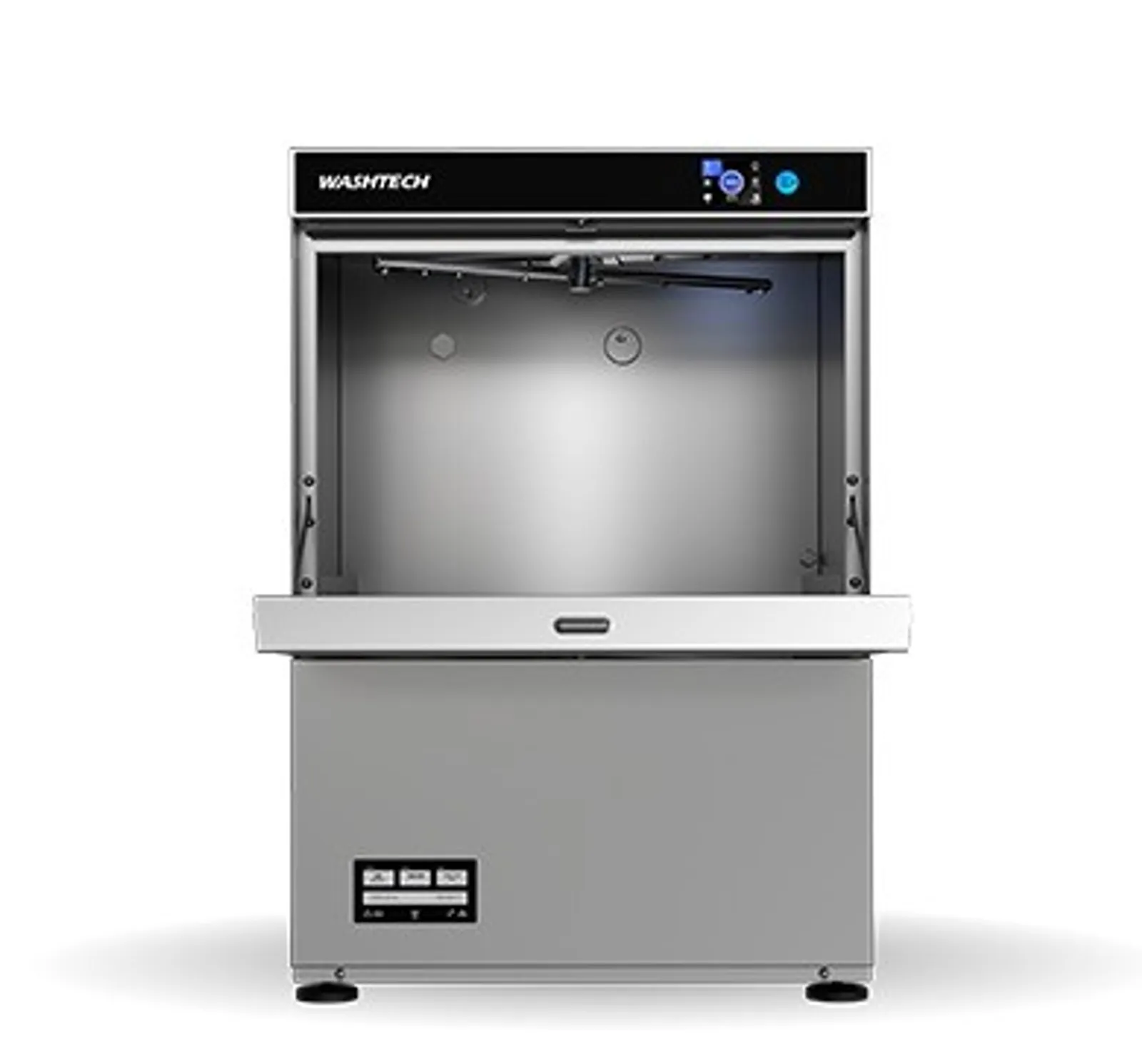 Washtech UD - Professional Undercounter Glasswasher / Dishwasher - 500mm Rack