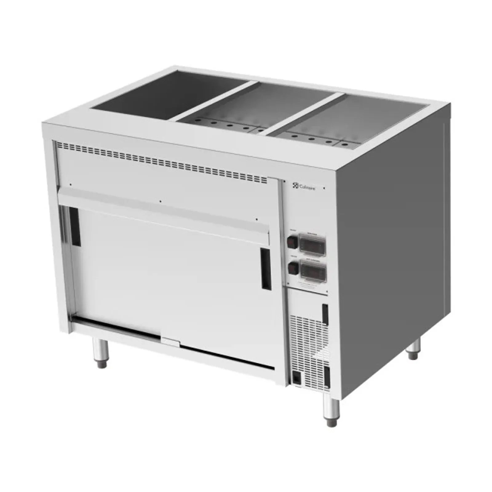 Culinaire CH.BMH.I.3 Island Bain Marie Hot Cupboard - 3 Modules