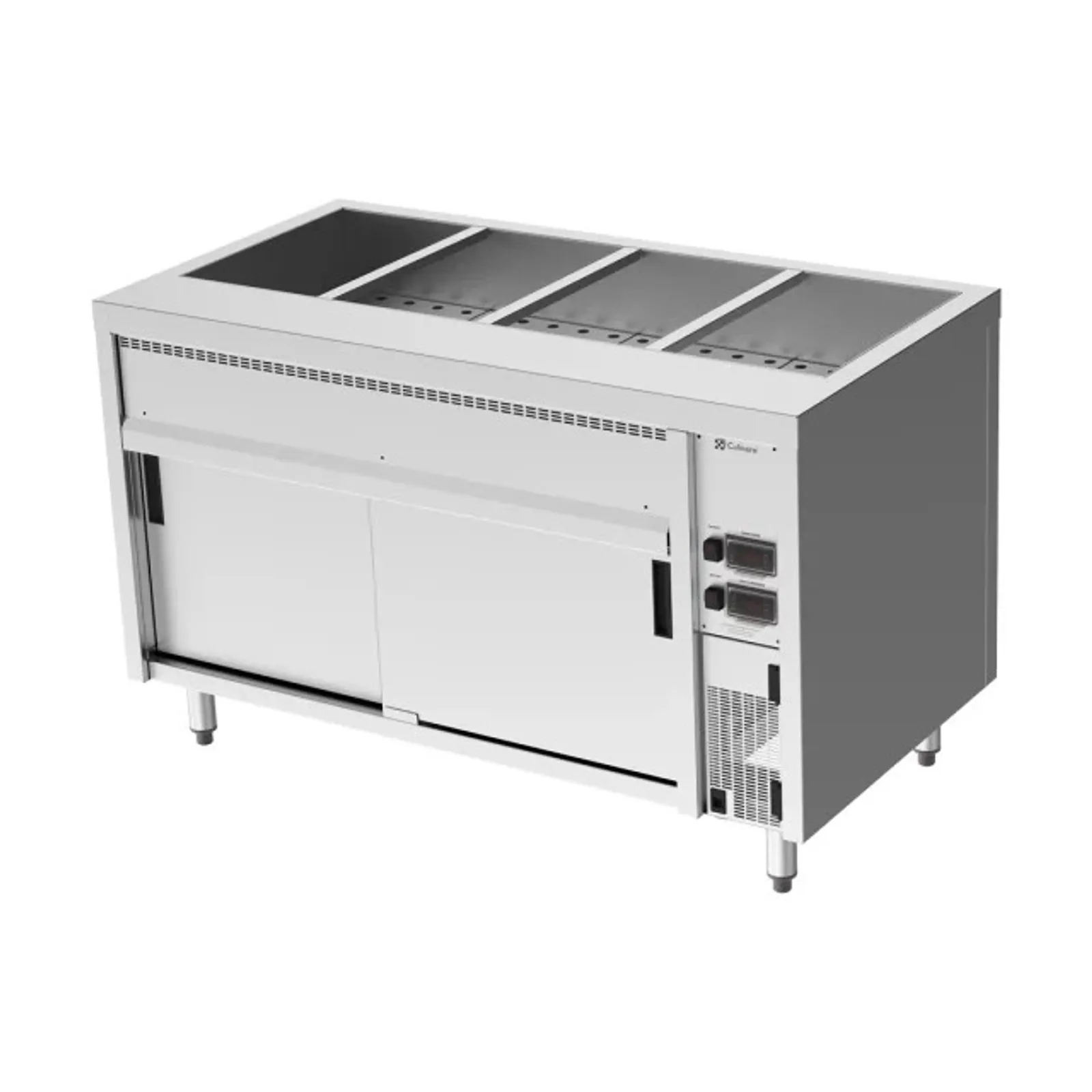 Culinaire CH.BMH.I.4 Island Bain Marie Hot Cupboard - 4 Modules