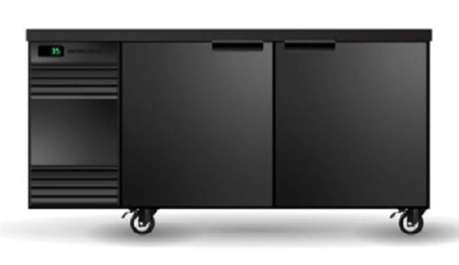 Skope SL.2.SSW BackBar 2 Solid Swing Door SlimLine