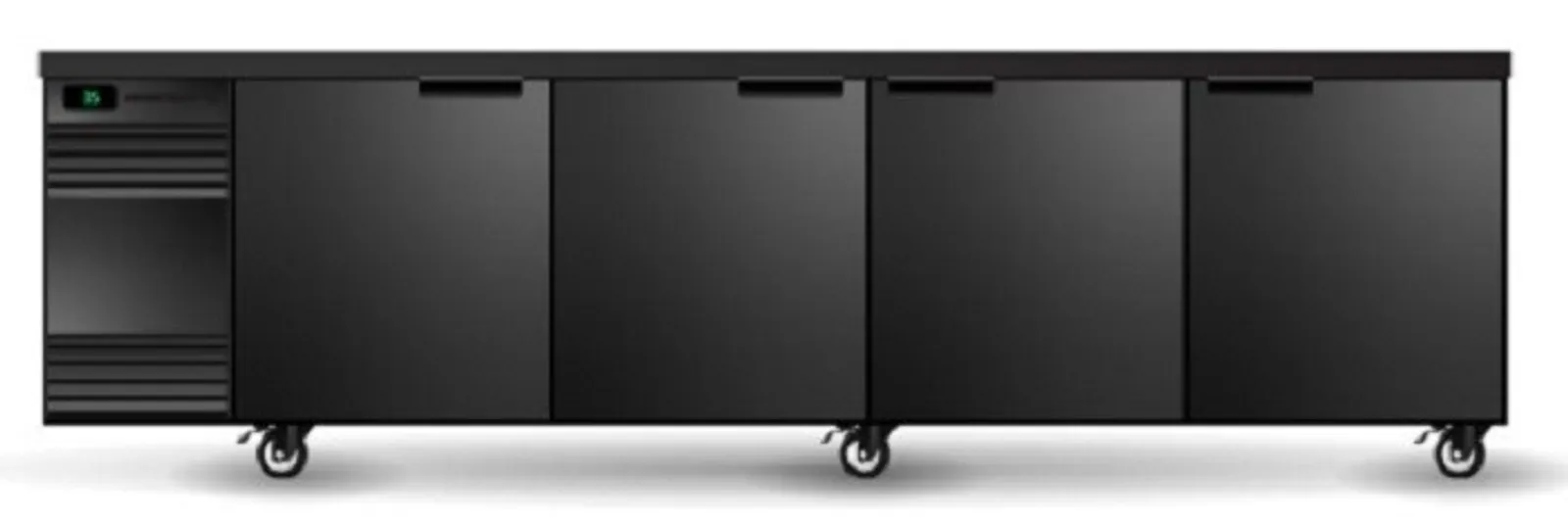 Skope SL.4.SSW BackBar 4 Solid Swing Door SlimLine