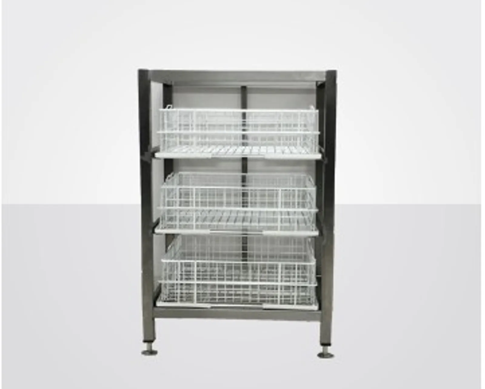 Winterhalter SS5050.3 3x 500x500 Stainless Steel Rack Storage