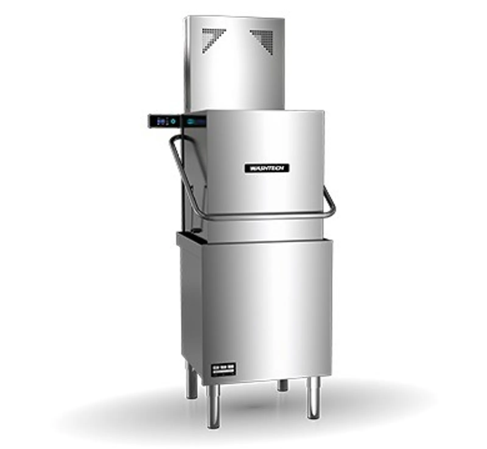 Washtech M2C - Professional Passthrough Dishwasher with Heat Condensing Unit