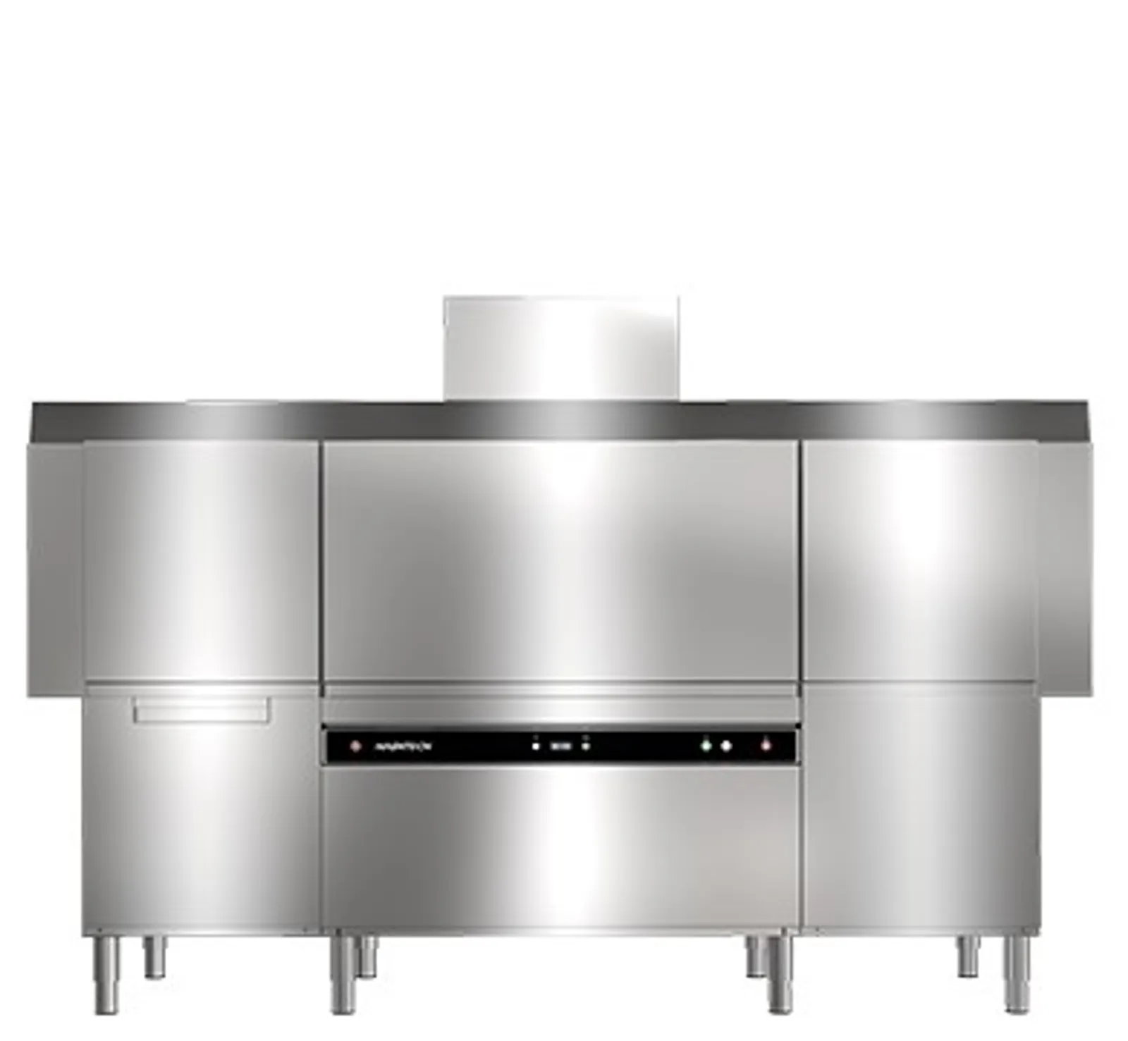 Washtech CDe240 - 240 rack per hour Conveyor Dishwasher