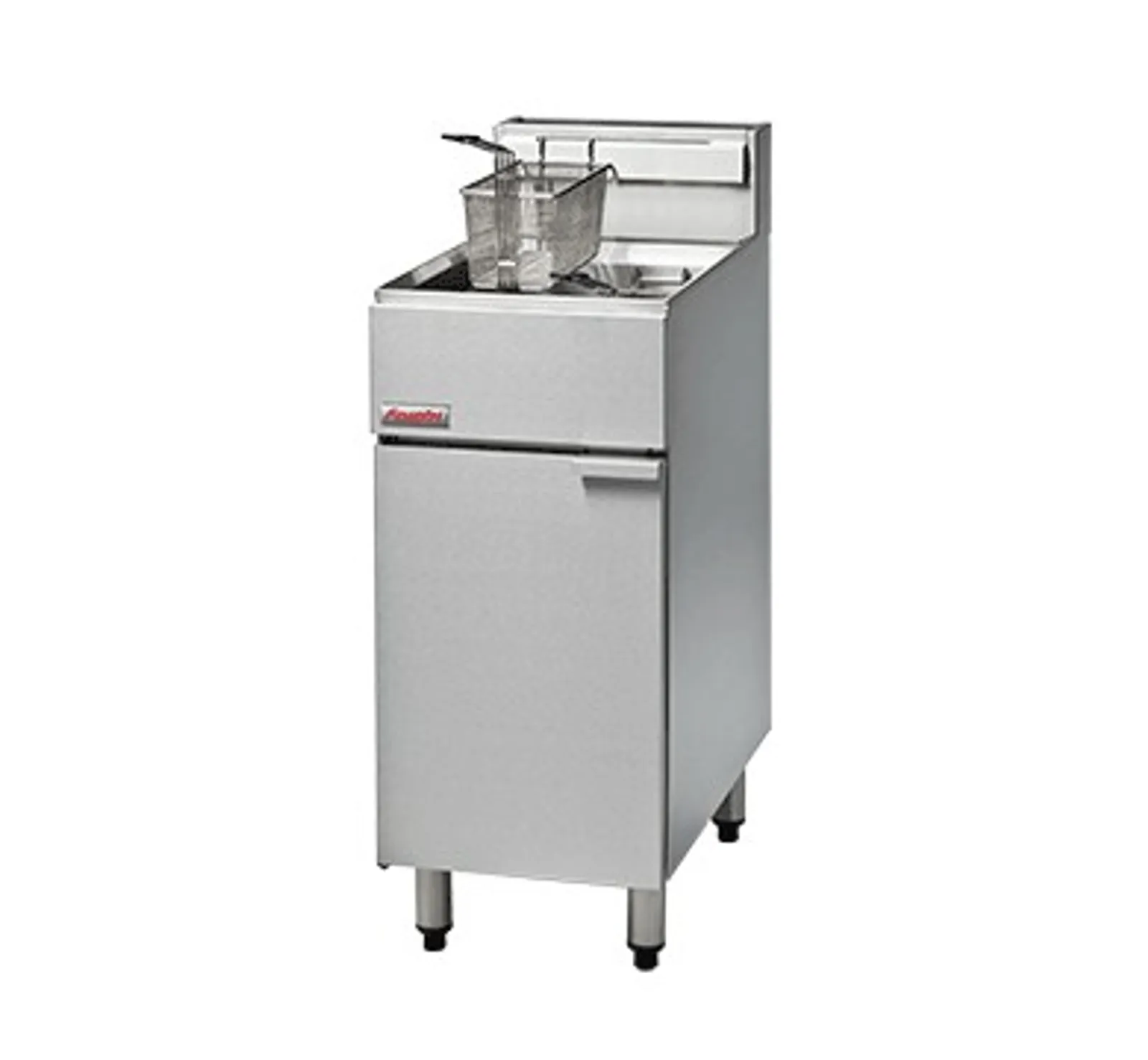 FastFri FF18 - 400mm Gas Deep Fryer - Single Pan