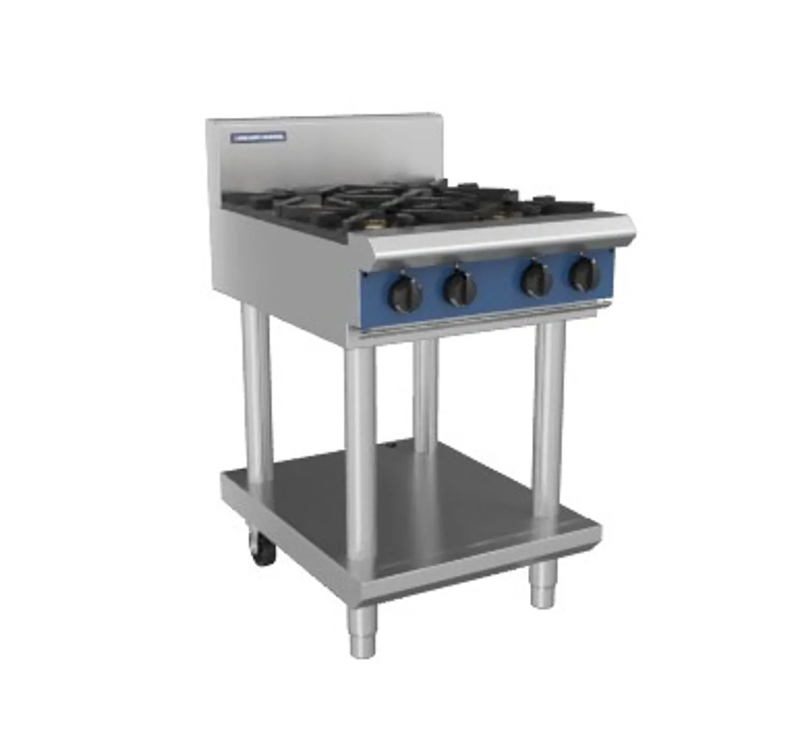 Blue Seal Evolution Series G514D-LS - 600mm Gas Cooktop - Leg Stand