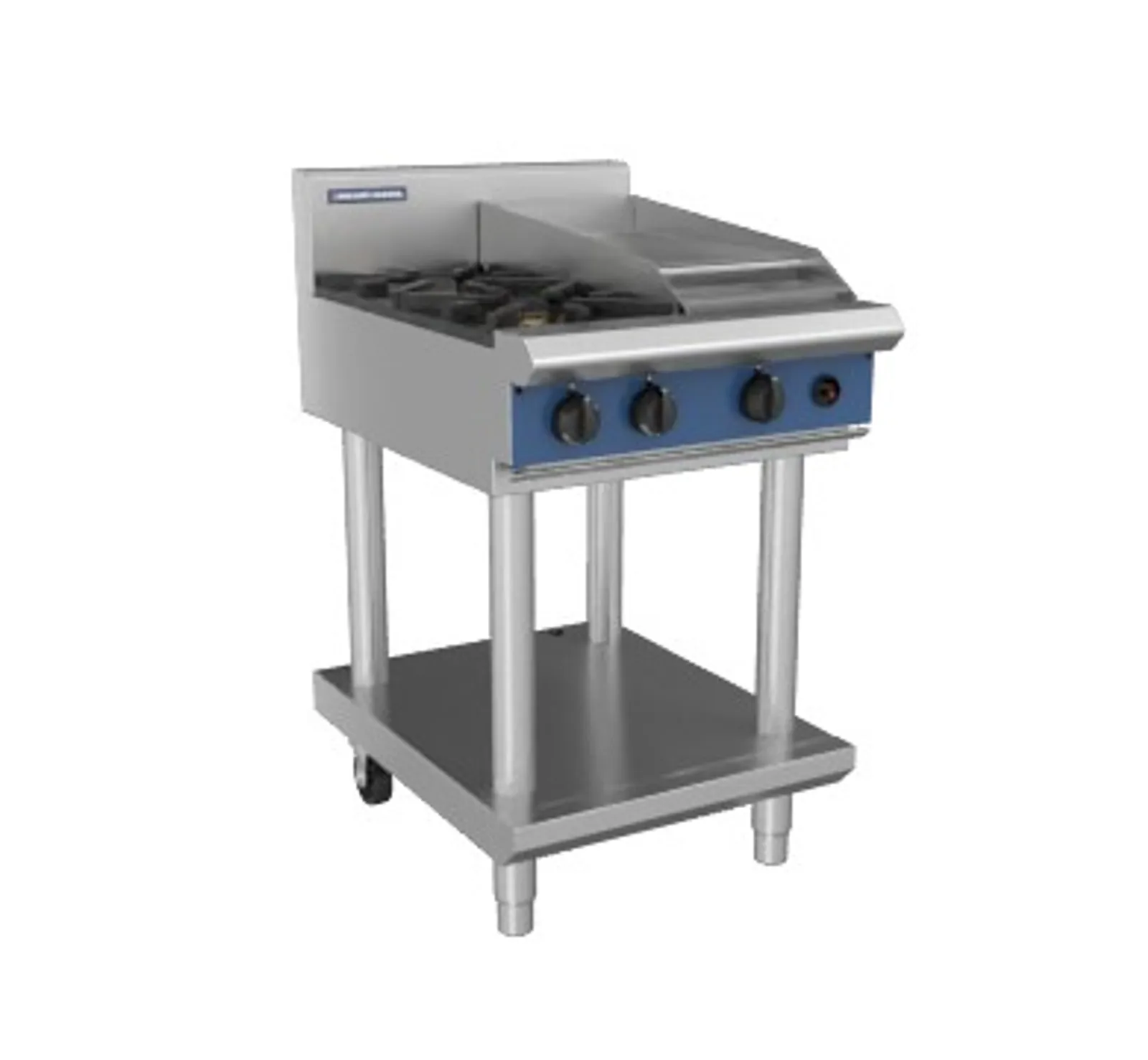 Blue Seal Evolution Series G514C-LS - 600mm Gas Cooktop - Leg Stand