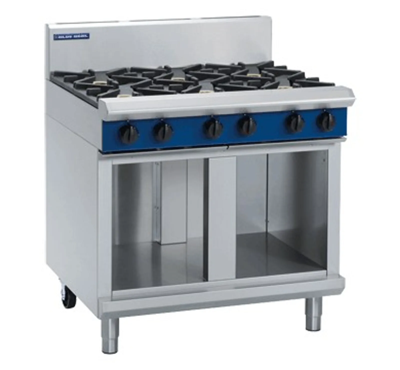 Blue Seal Evolution Series G516C-CB - 900mm Gas Cooktop - Cabinet Base