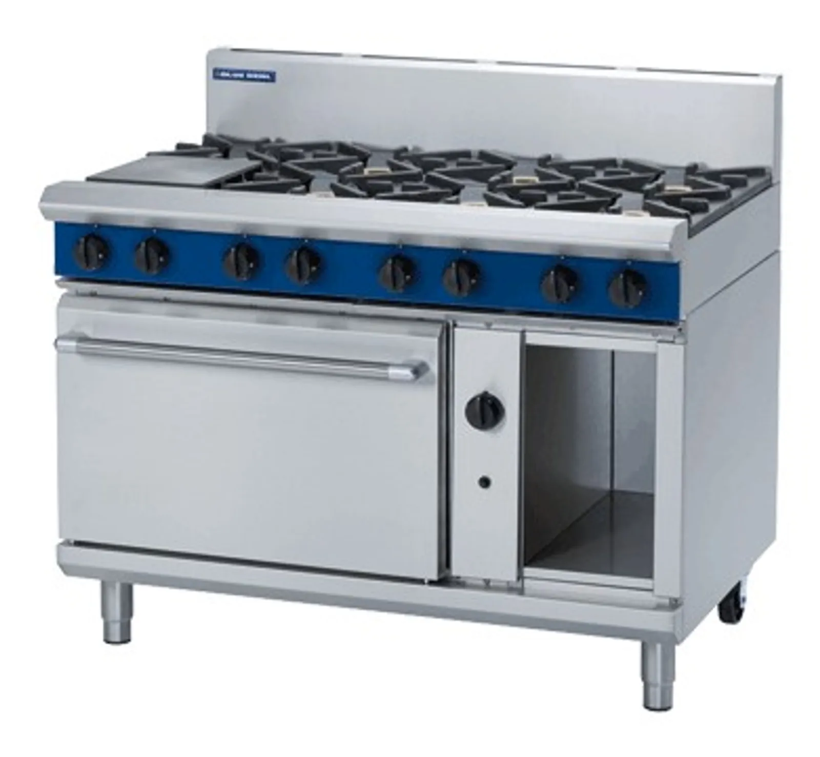 Blue Seal Evolution Series G508D - 1200mm Gas Range Static Oven