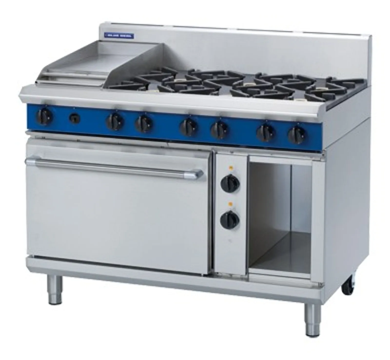 Blue Seal Evolution Series GE508C - 1200mm Gas Range Electric Static Oven