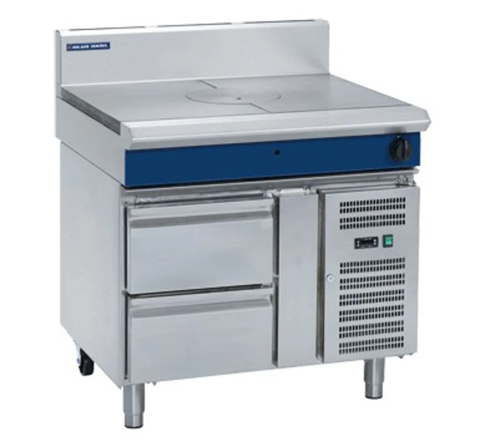 Blue Seal Evolution Series G57-RB - 900mm Gas Target Top Refrigerated Base