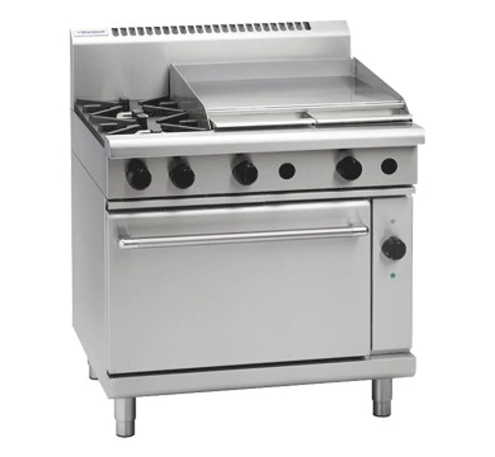 Waldorf 800 Series RNL8616GEC - 900mm Gas Range Electric Convection Oven