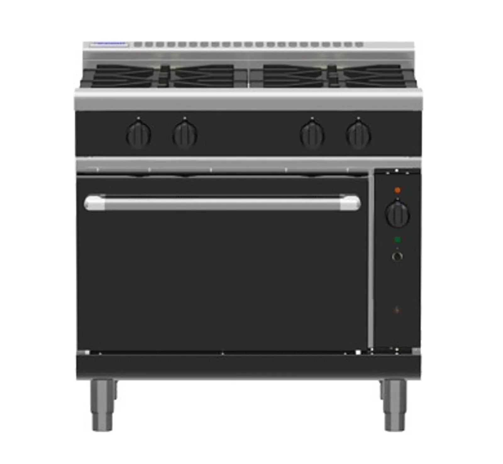 Waldorf Bold RNLB8910GC - 900mm Gas Range Convection Oven Low Back Version