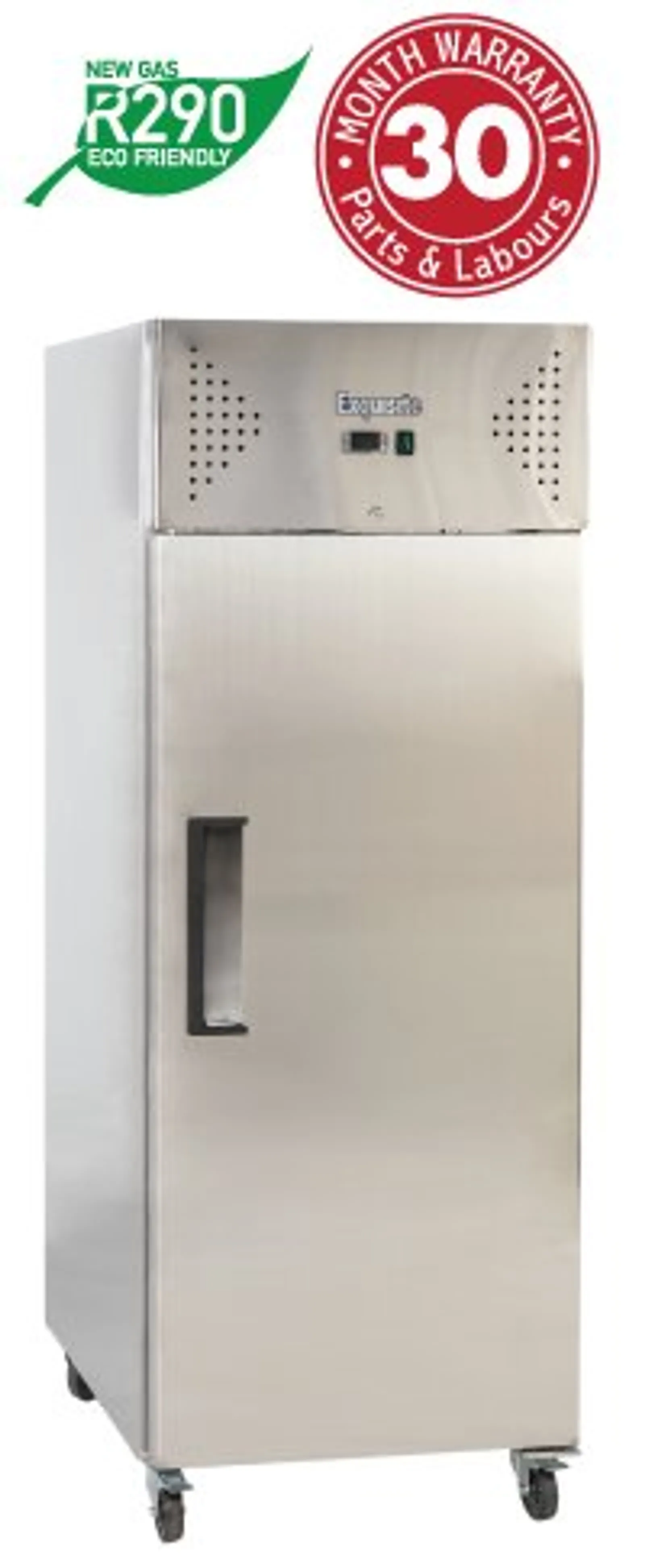 Exquisite GSC650H One Solid Door Upright Storage Refrigerators