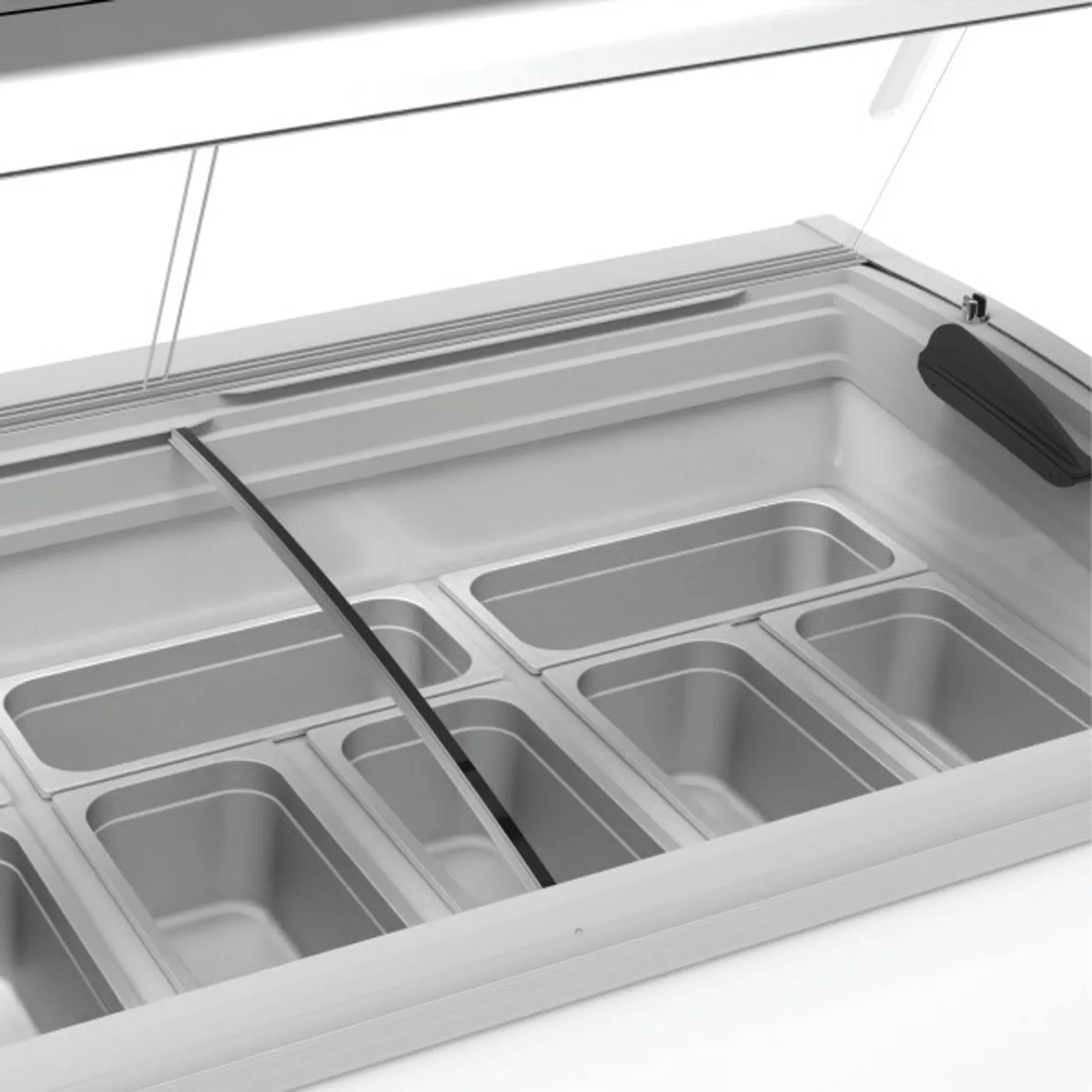 Exquisite SD415S2 Nine Tubs Ice Cream Scooping Freezers