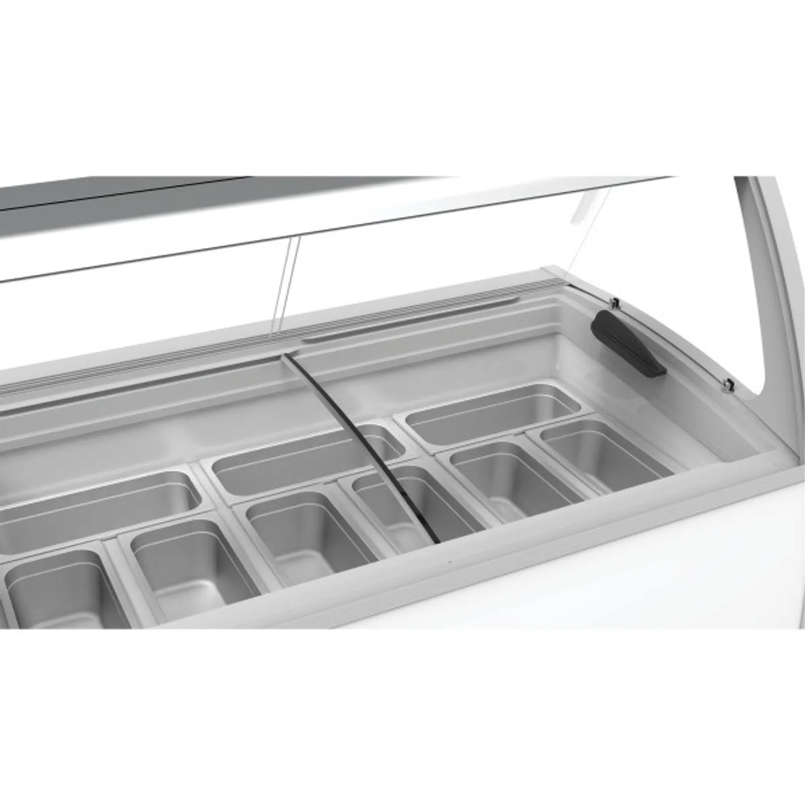 Exquisite SD415S2 Nine Tubs Ice Cream Scooping Freezers