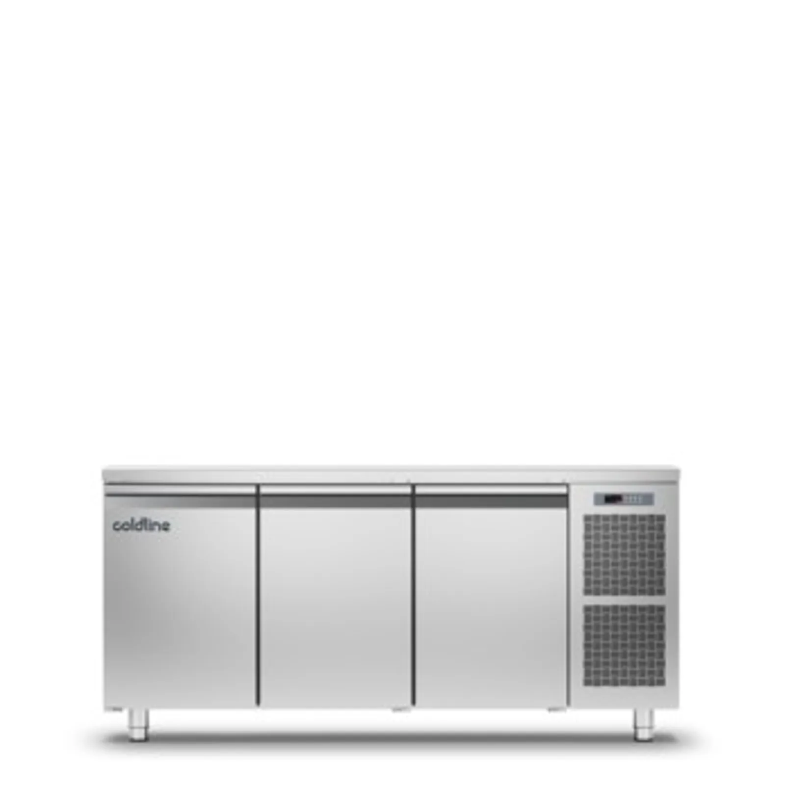 Coldline TP17/1B MASTER - 3 Doors Freezer Counter - With Top