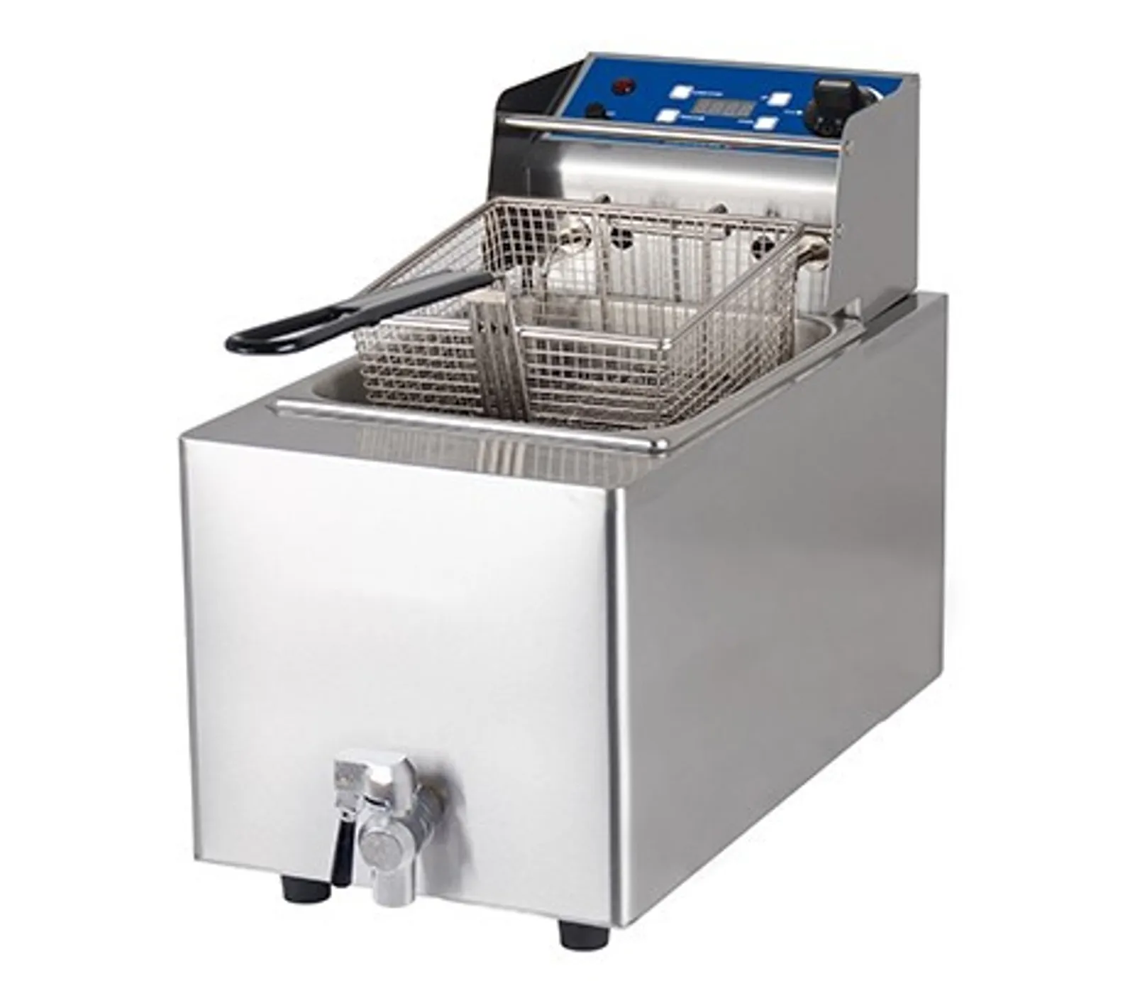 Birko 1001003 - Single Fryer 8L - w/ Tap 15Amp