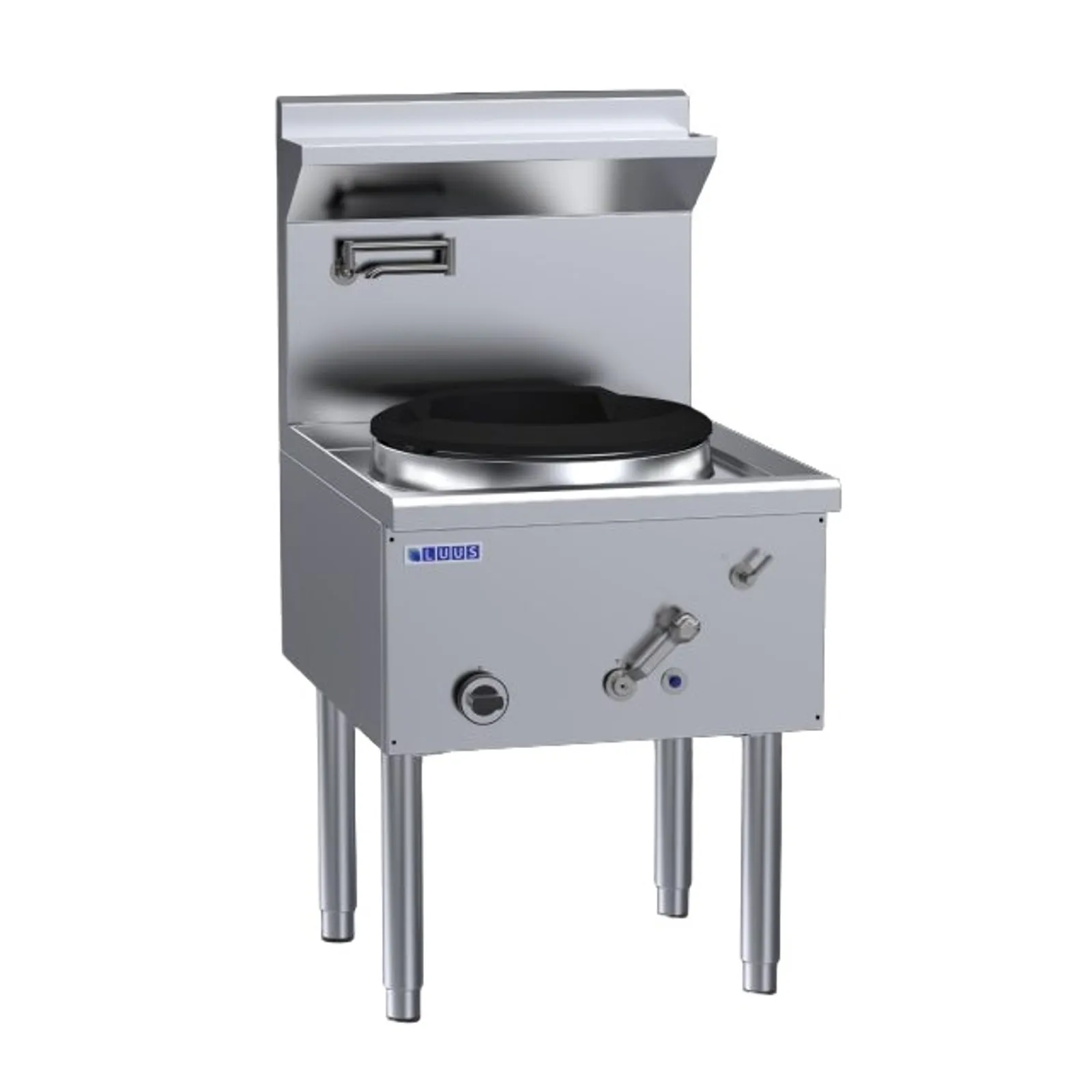 LUUS WZ-17C Compact Waterless Wok - 1 Duckbill Burner