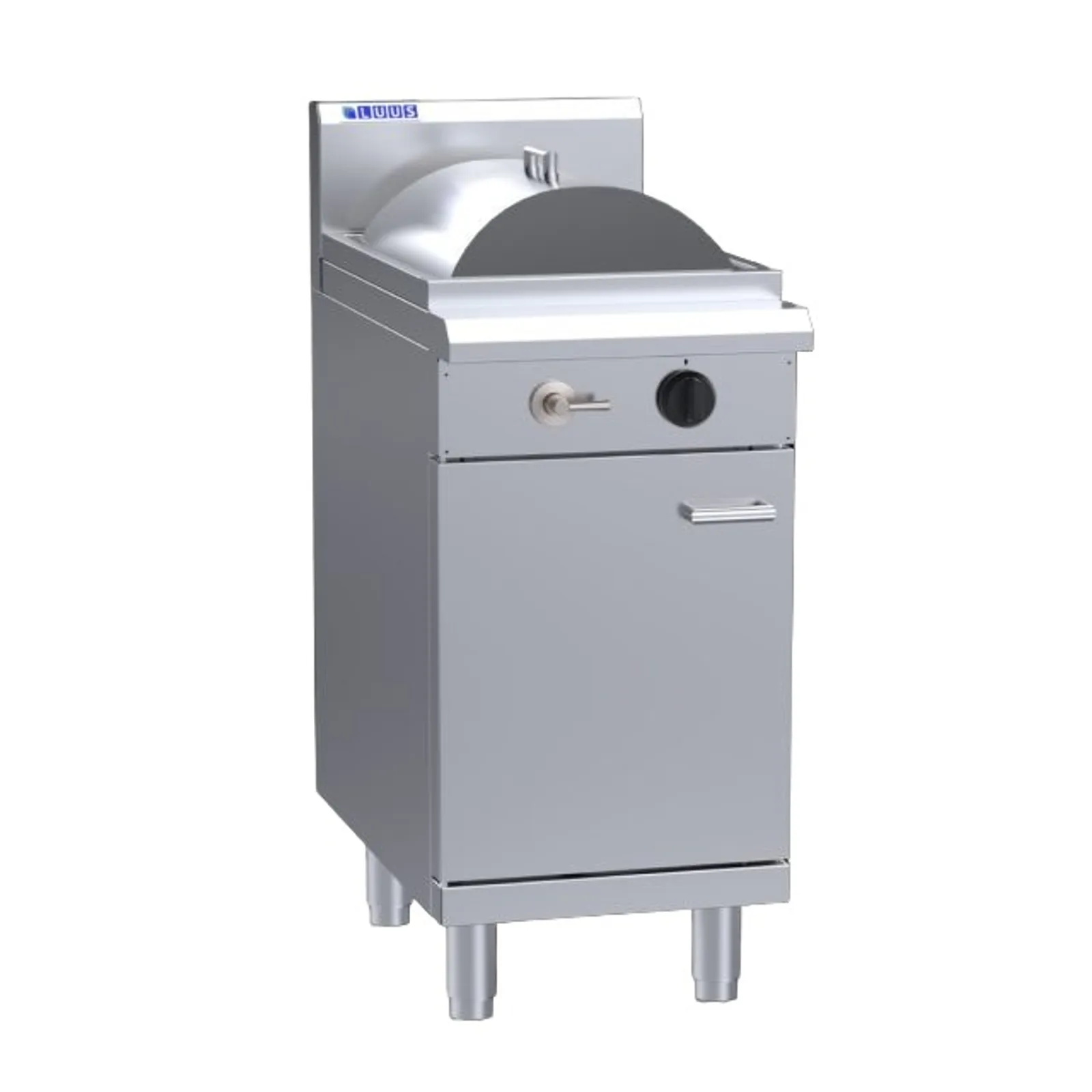 LUUS RC-45 Rice Roll Steamer - 1 Jet Burner & Thermostat