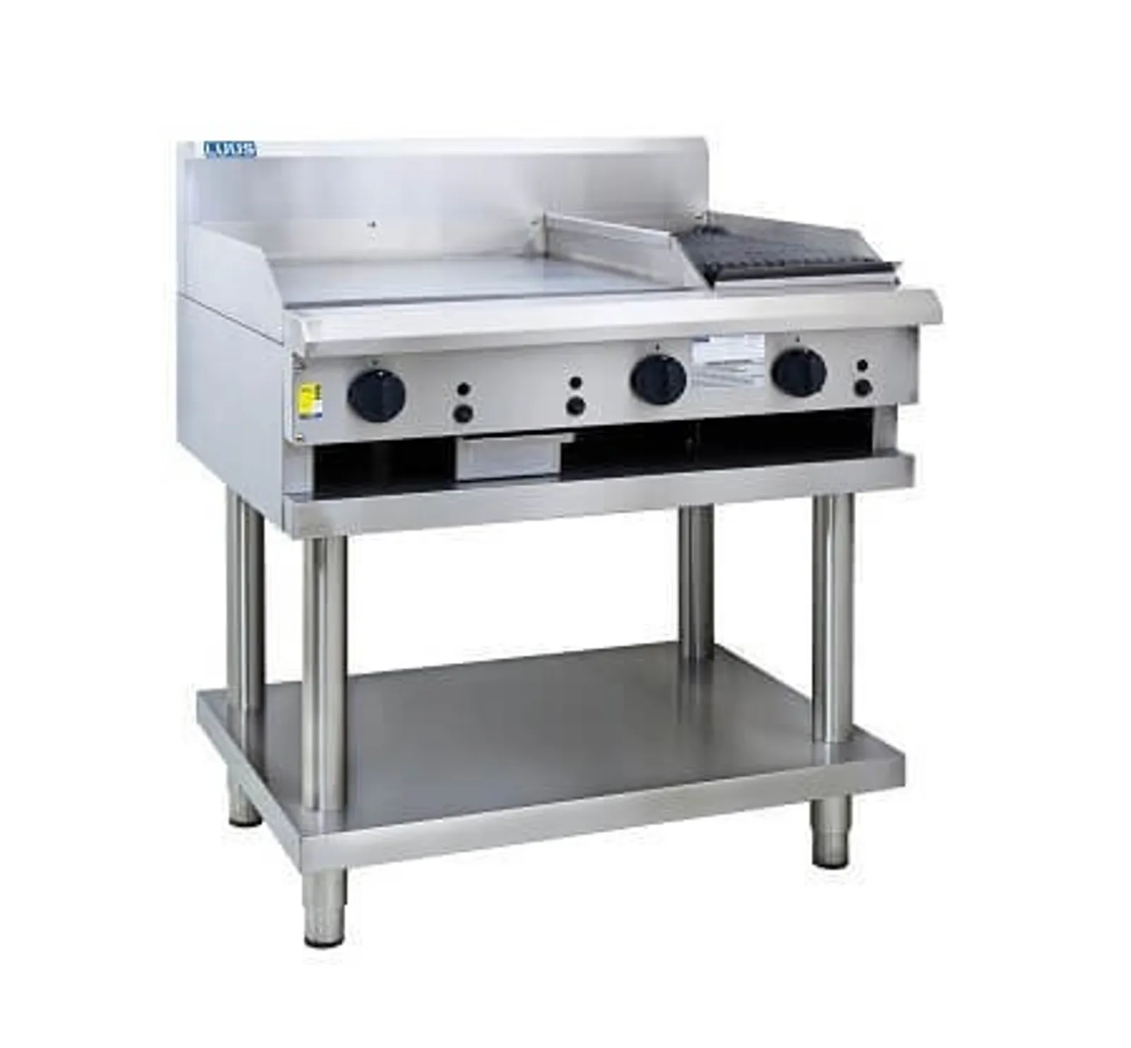 LUUS CS-6P3C - 600mm Griddle + 300mm Chargrill