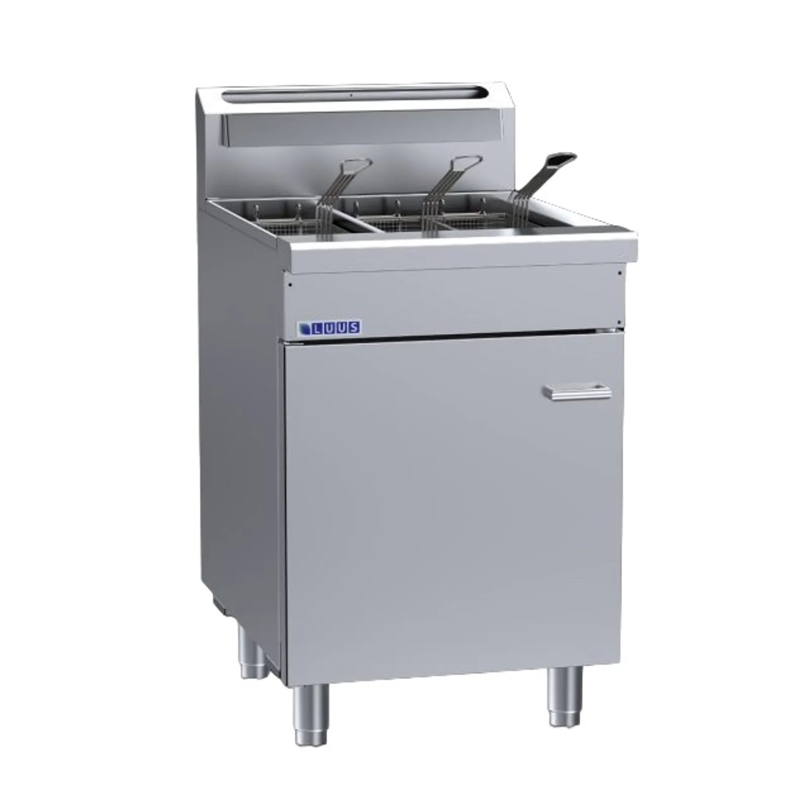 LUUS FSV-60 - 3 Basket Split V-Pan Fryer