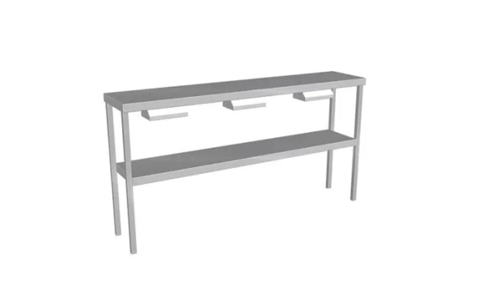 Culinaire CH.GDT.4 Heated Double Gantry Heat Lamp to Top Shelf