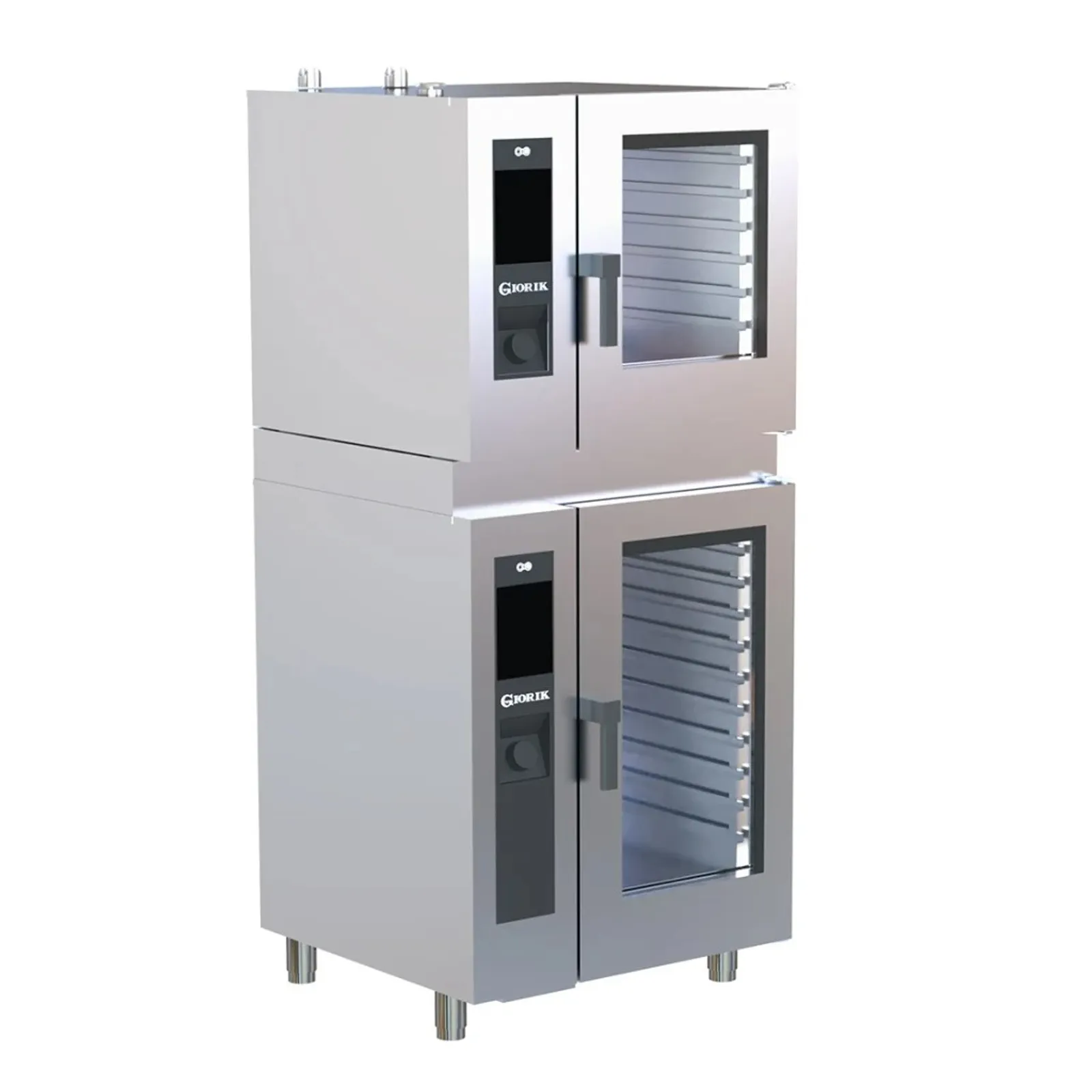 Giorik SEHEST.11.0606 Steambox Evolution - Stacked Combi Oven - 6 on 6 x 1/1 GN