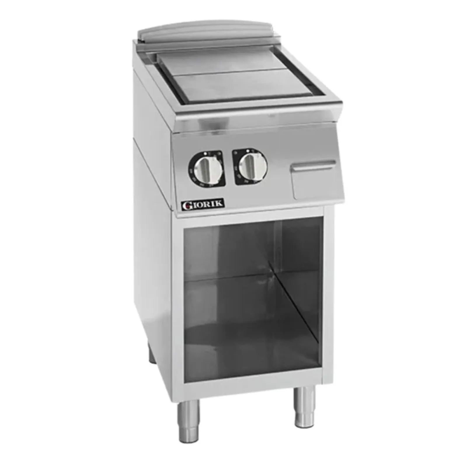 Giorik TE720GT 700 Series - Electric Solid Top on Open Base - 400mm Wide