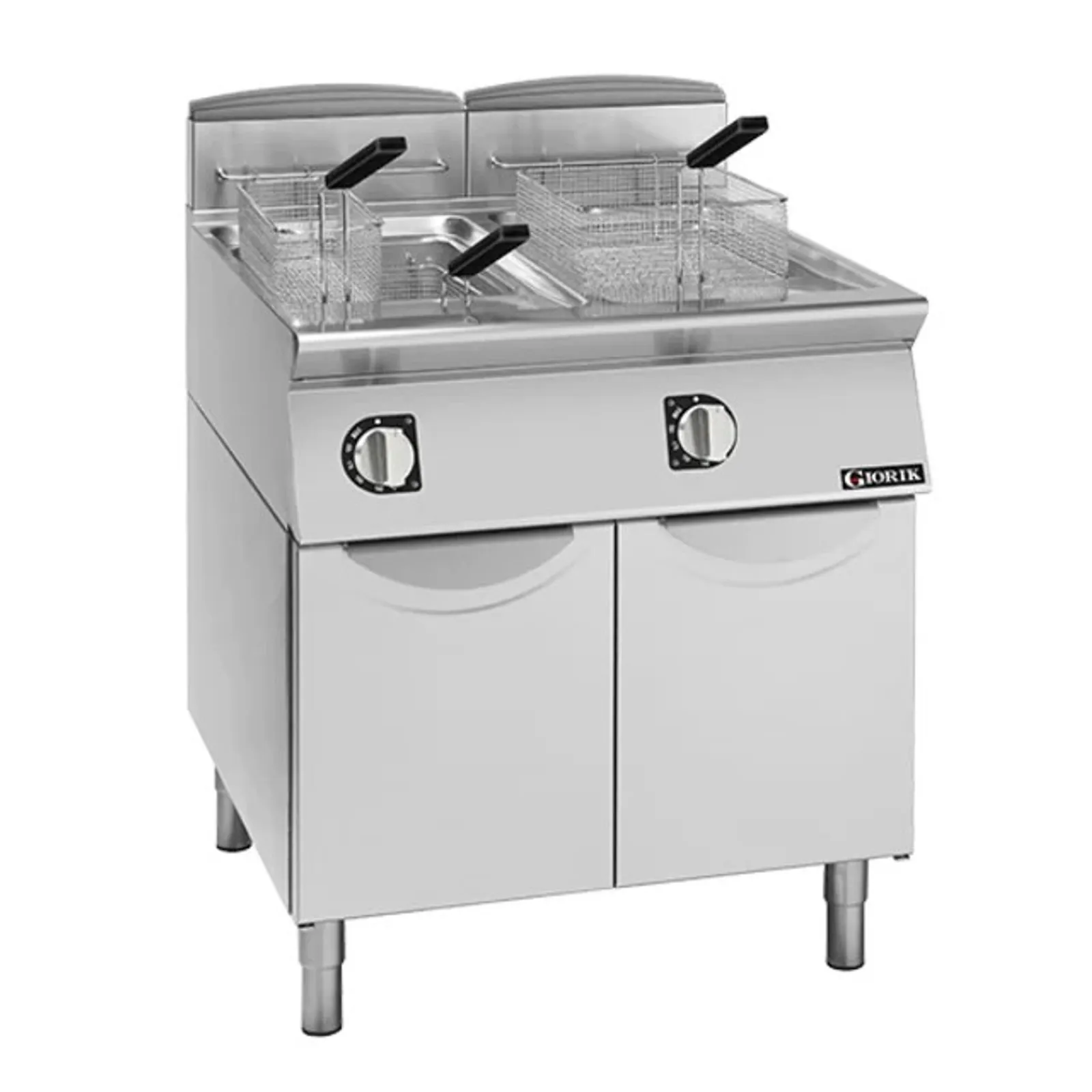 Giorik FG7817PT 700 Series - Gas Fryer Double Pan 17+17 Litre