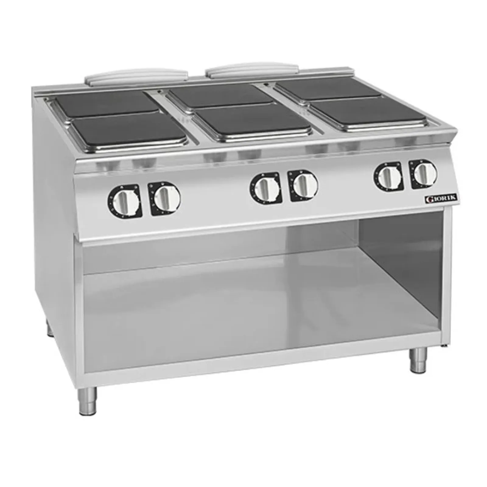 Giorik CE96QGT 900 Series - Electric Boiling Top on Open Base - 6 Square Hot Plates (2)