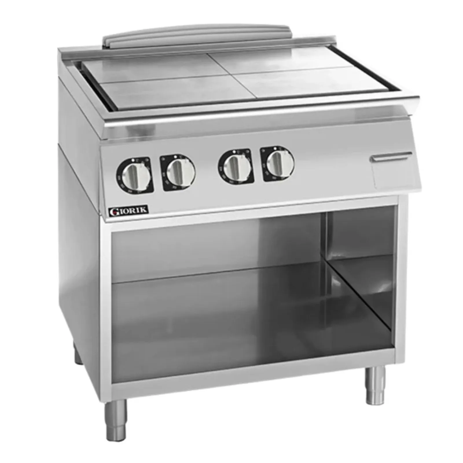 Giorik TE940GT 900 Series - Electric Solid Top on Open Base - 800mm Wide