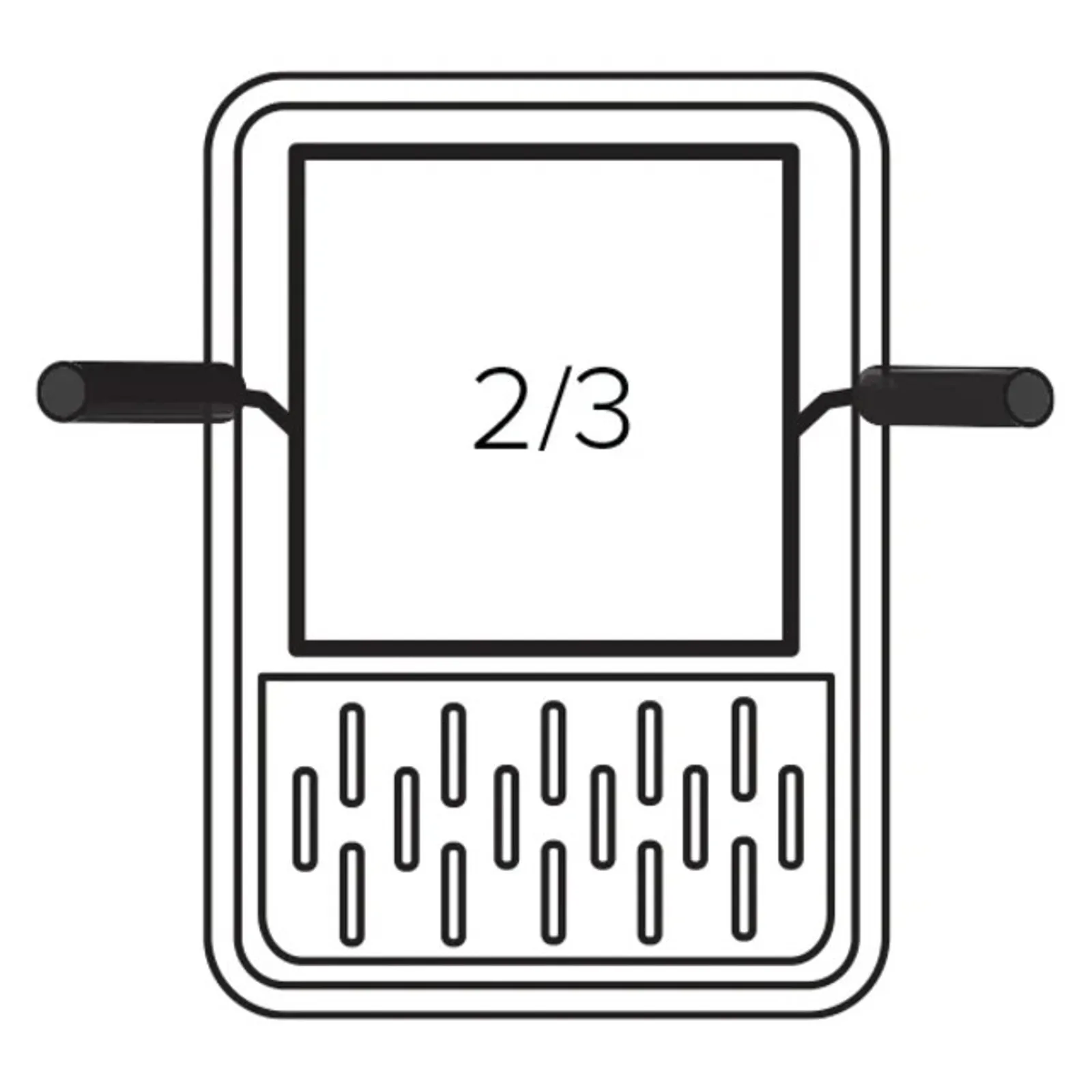 Giorik 2003075 - 2/3 Pasta Cooker Basket