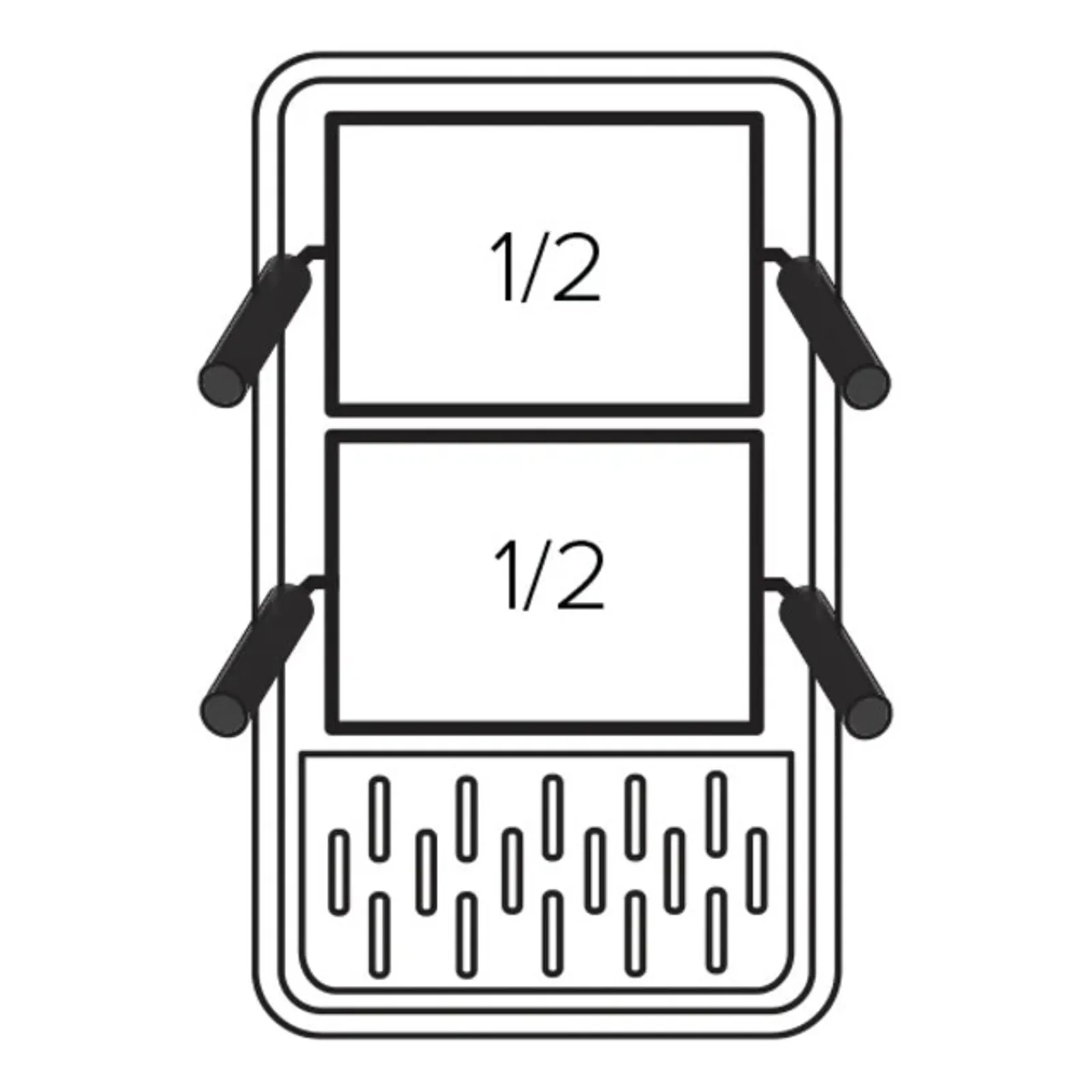 Giorik 2003074 900 Series - 1/2 size Pasta Cooker Basket