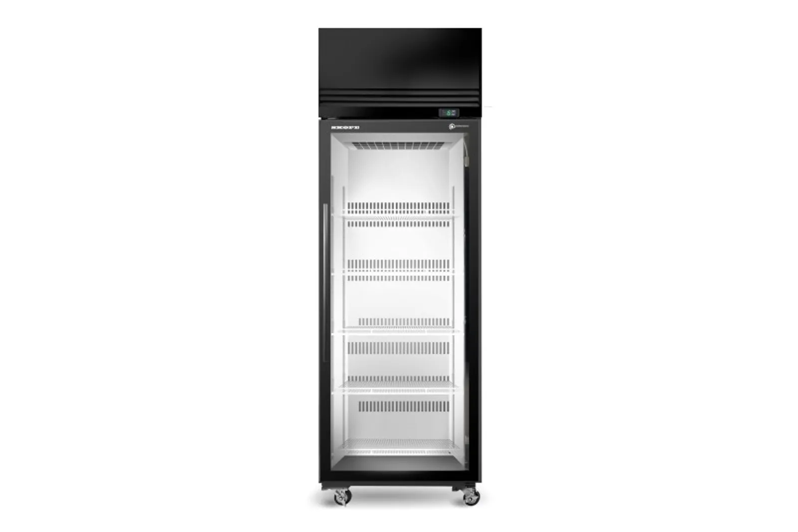 SKOPE SKFT650N-A - 1 Glass Door Upright Display Freezer