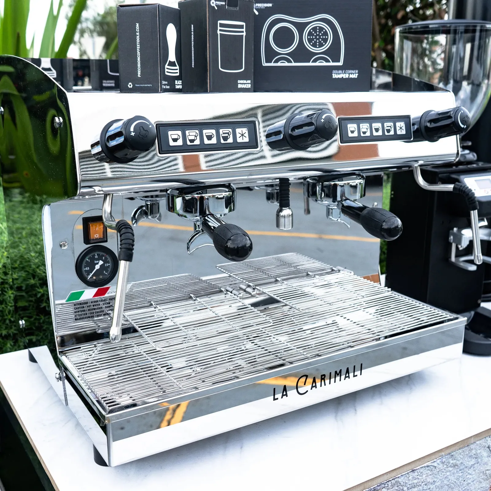 La Carimali Practica In Chrome & DIP DKS-65 In Black + Precision Accessories