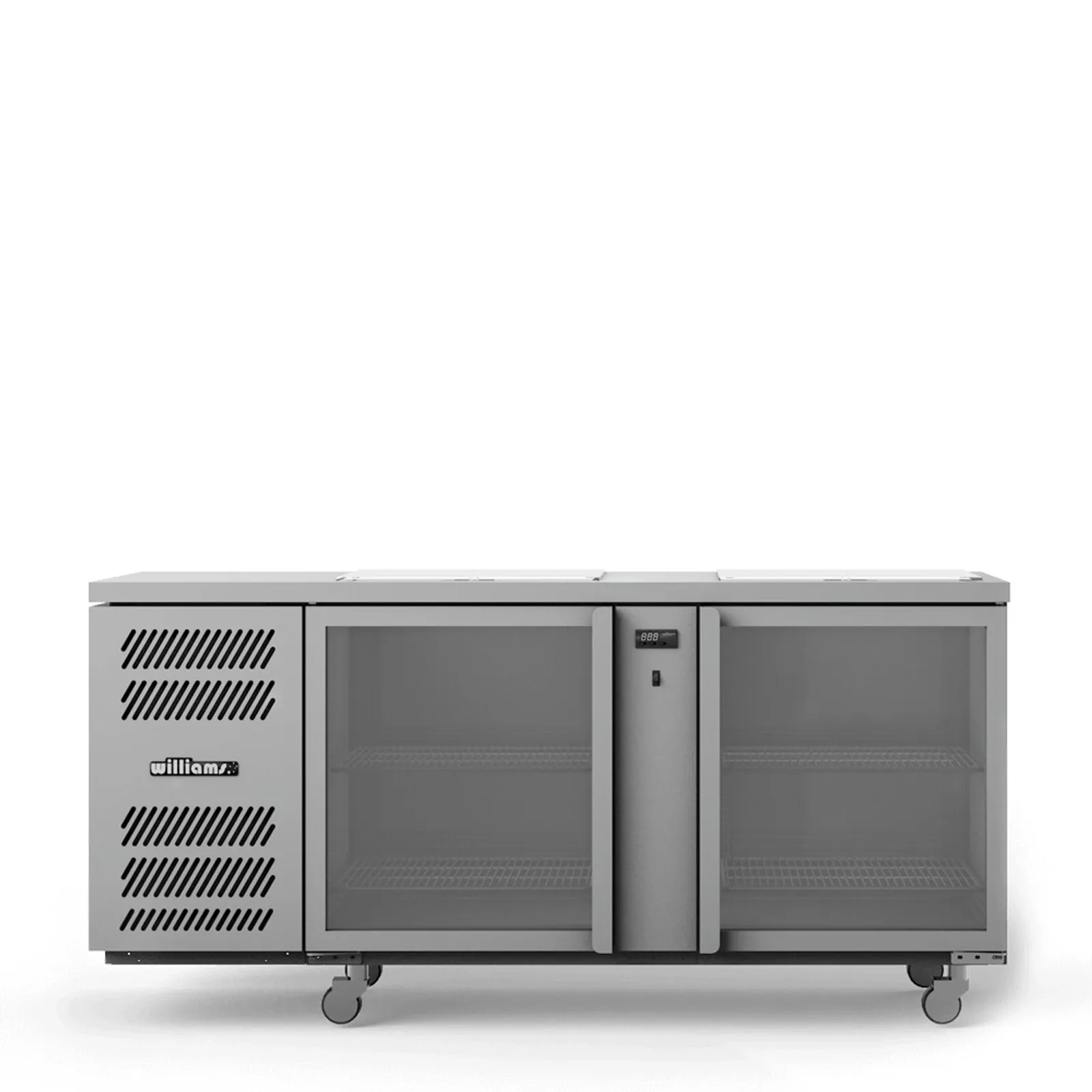 Williams GC2UGD - 2 Glass Door Chiller, Shelf Load