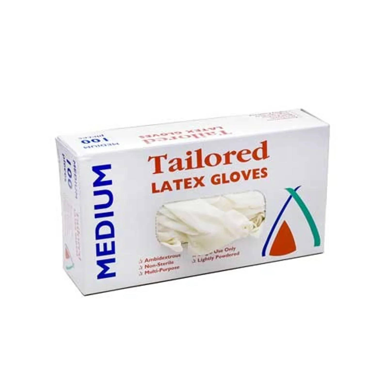 GLLM - Natural Latex Gloves, Medium, 1000/ctn