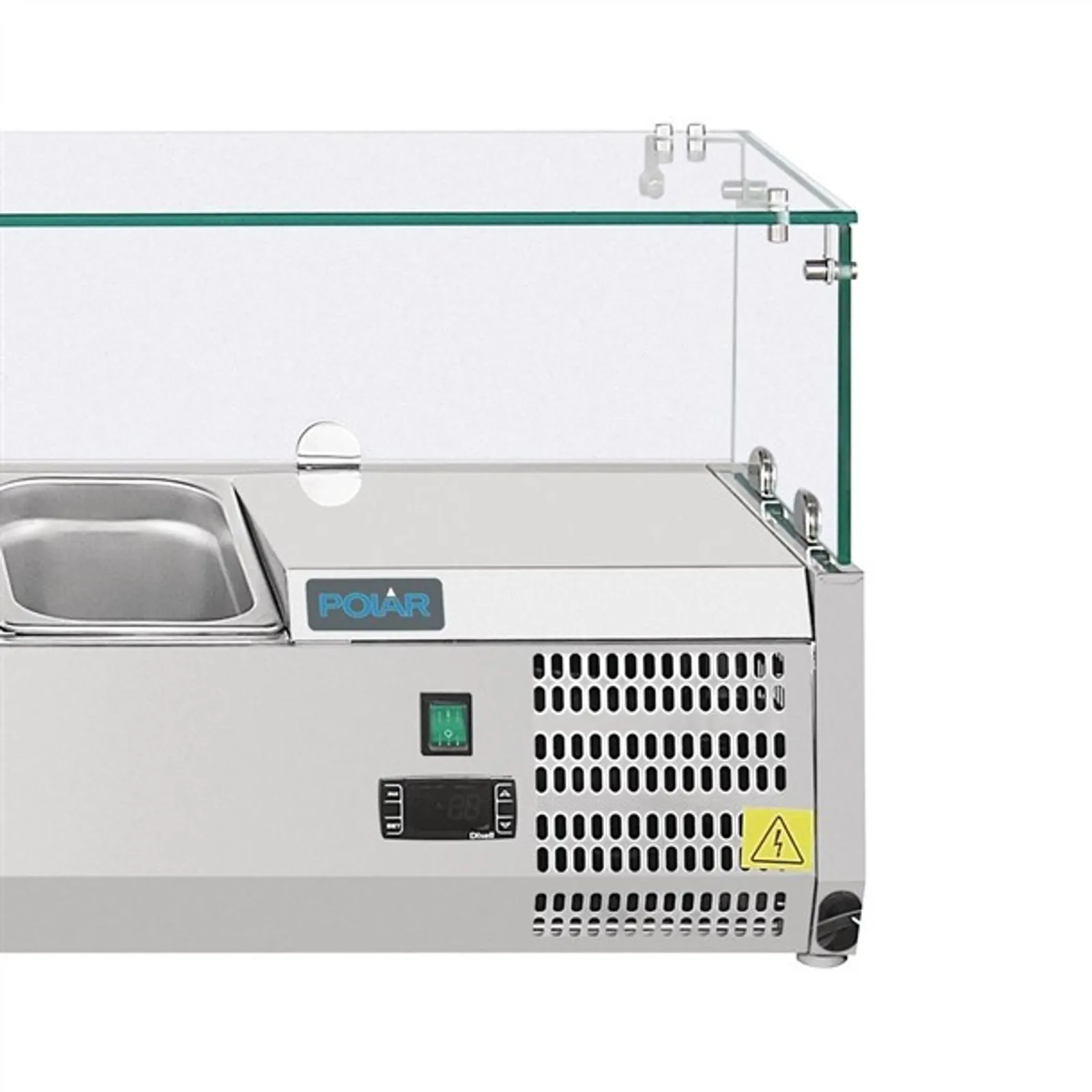 Polar AB090-A G-Series - Countertop Prep Fridge 6x 1/4GN