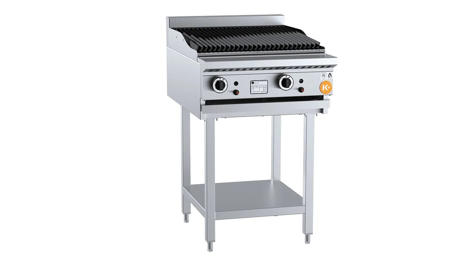 K+ KCBR-6 - 600mm Char Broiler On Stand