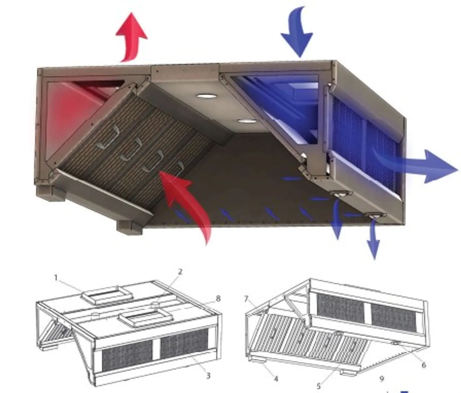 Austream I-35001650 I Series - Inspire with supply with 2 Flame Deflectors