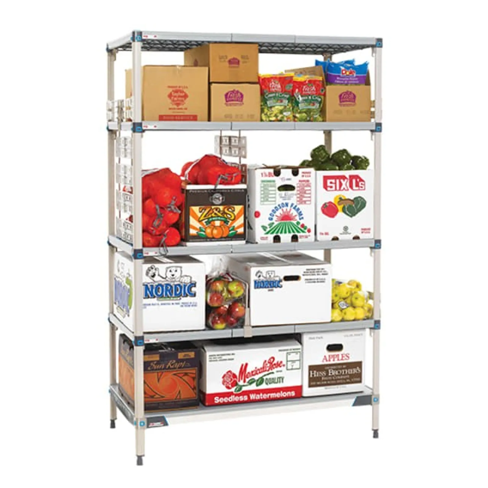 Metro MAXQ.4T74 Max Q - 4 Tier Shelving