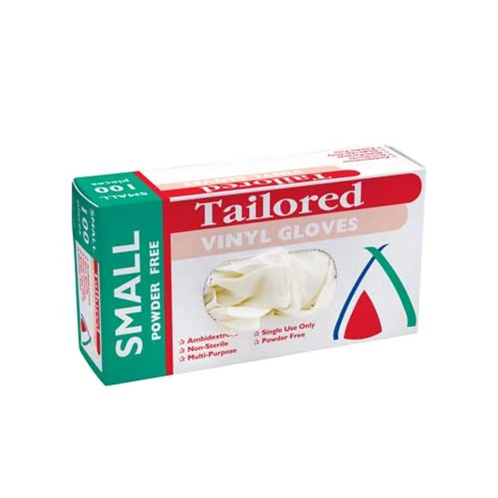 GLVCS-PF - Gloves Vinyl Natural - Small - Powder Free 1000pc/ctn